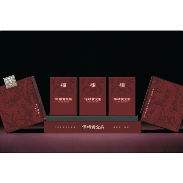 Baojing Golden Tea · Dragon & Phoenix Auspicious Harmony · 6-Star Black Tea Gift Box