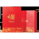 Baojing Golden Tea · Dragon & Phoenix Auspicious Harmony · Book-Style Black Tea Gift Box