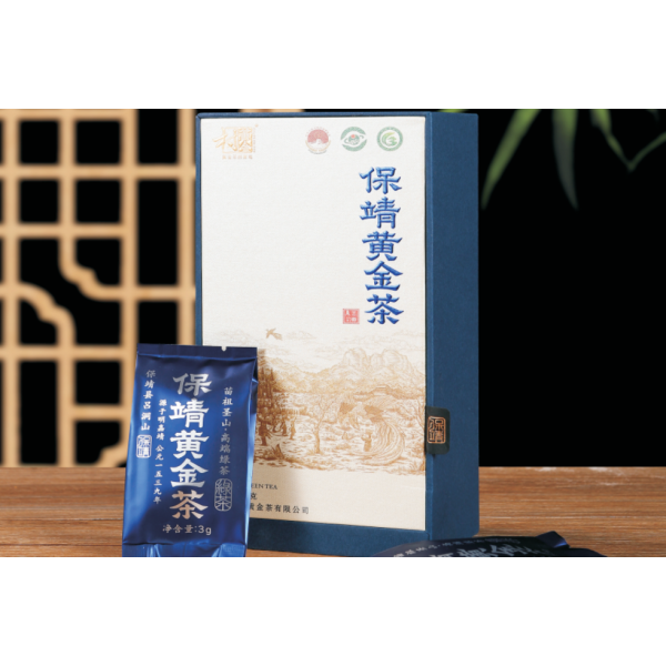 Baojing Golden Tea · Spring Harmony & Bright Scenery · Green Tea Handy Gift